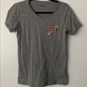 JCREW GRAY T SHIRT